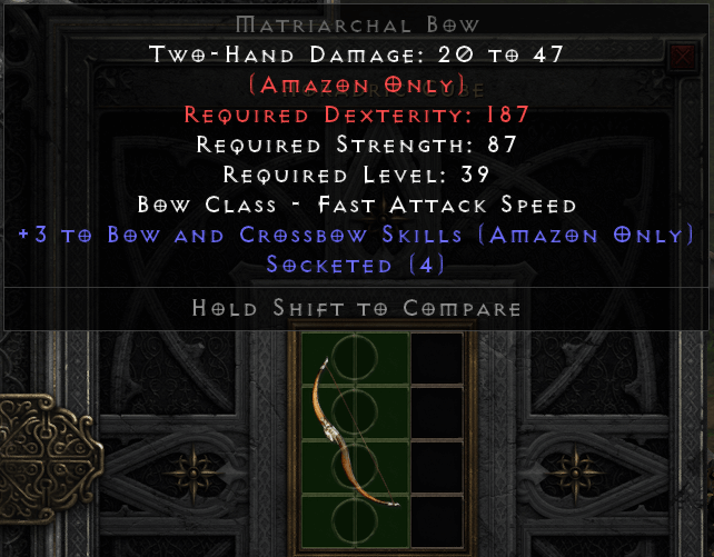 matriarchal bow